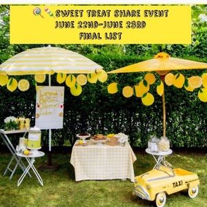 Sweet treat share event.